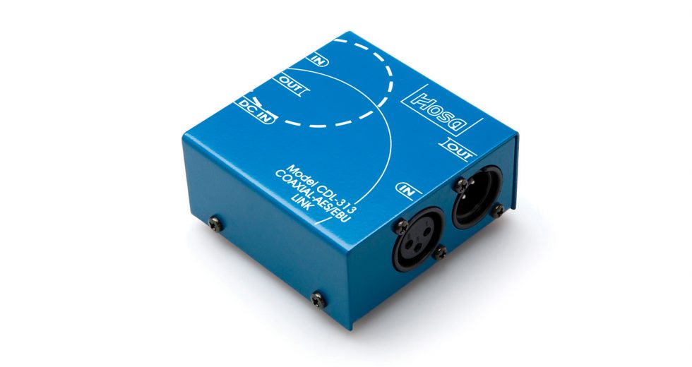 HOSA Digital Audio Interface S/PDIF Coax to AES/EBU