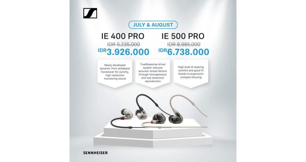 SENNHEISER IEM PROMO