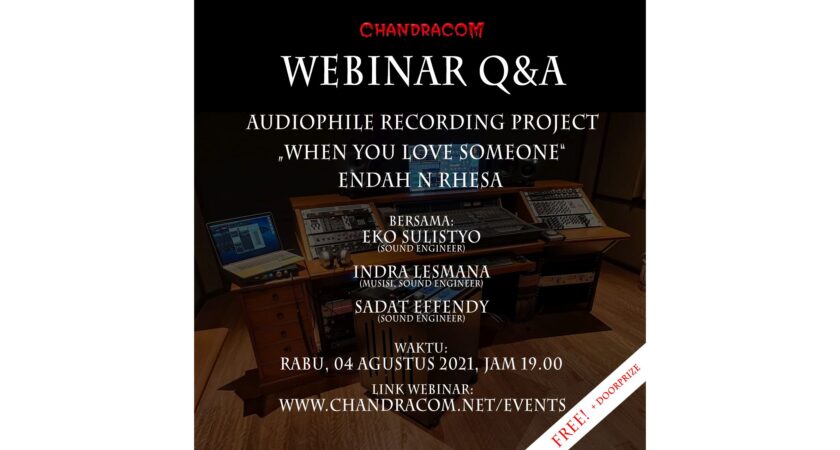 WEBINAR Q&A Audiophile Recording Project