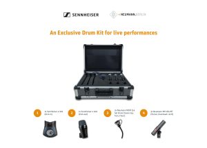 NEUMANN-SENNHEISER Mic Drum Kit Basic