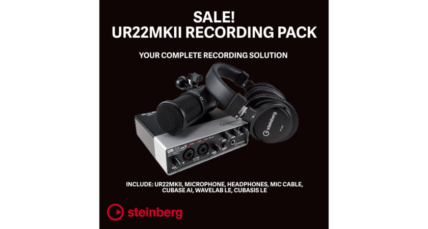 STEINBERG PROMO: UR22MKII RECORDING PACK