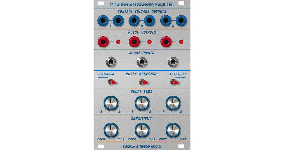 TIPTOP AUDIO Triple Envelope Follower Model 230t