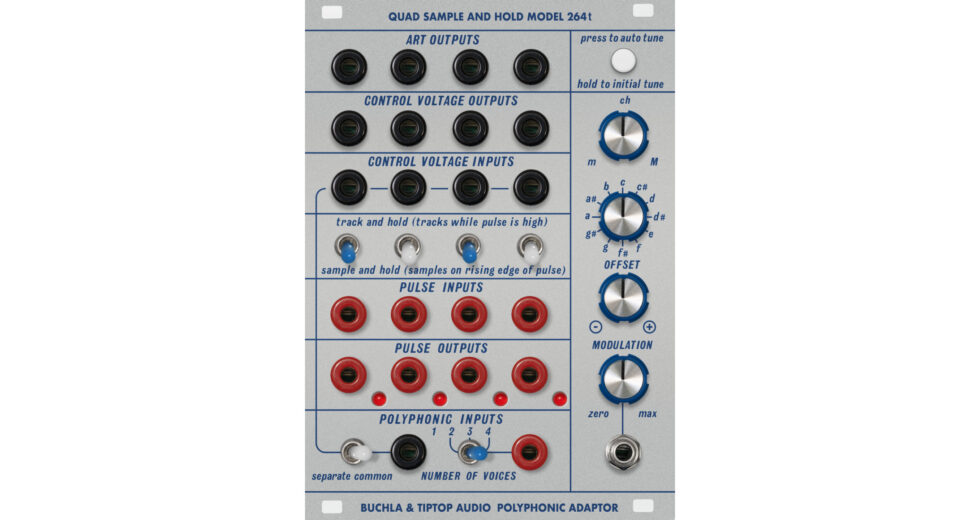 TIPTOP AUDIO Quad Sample And Hold Model 264t